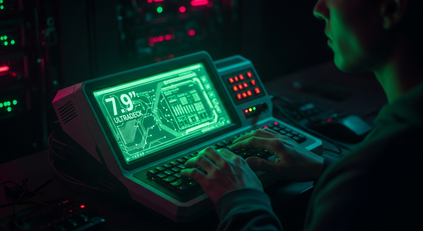 Inside the Viral Alien-Themed Raspberry Pi Cyberdeck: The PS-85 enterprise implementation