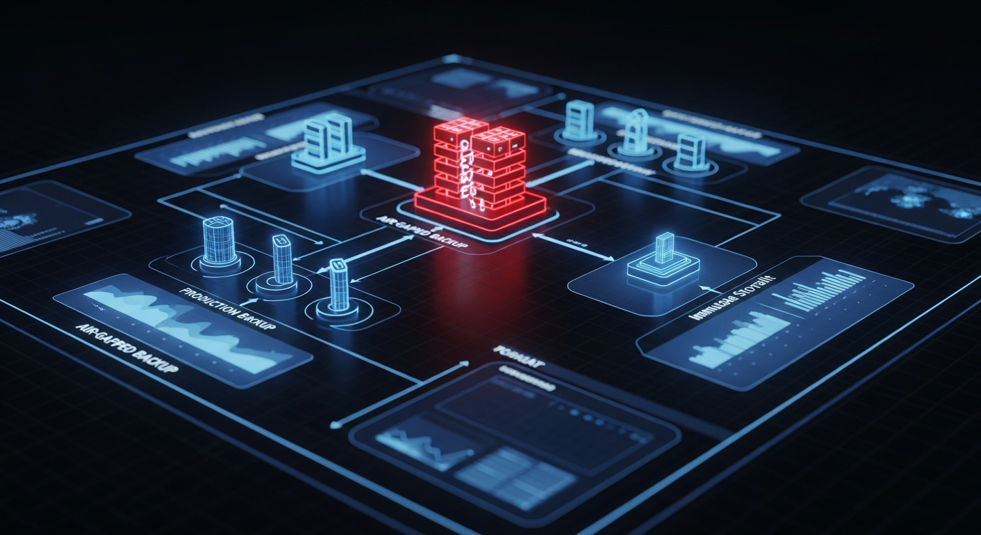 The Backup Illusion: Why Ransomware Wins When Immutability Fails architectural analysis