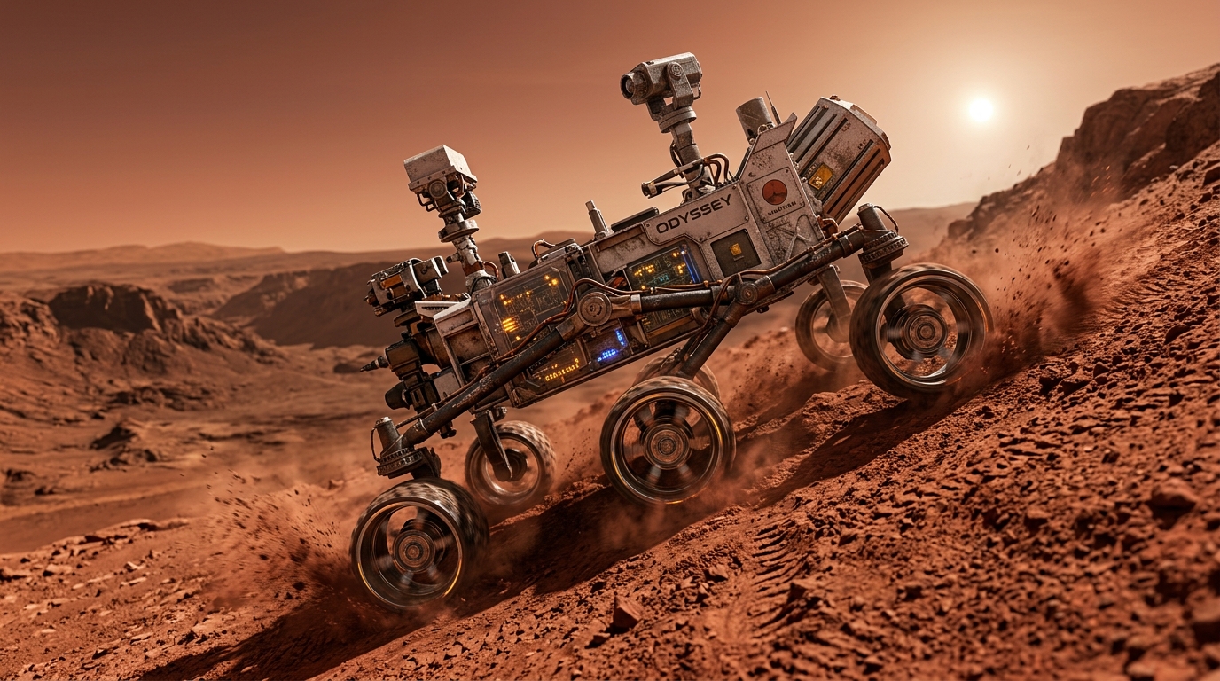 Inside the NASA ERNEST Rover: Active Gimbal Suspension Reinvents Planetary Robotics enterprise implementation
