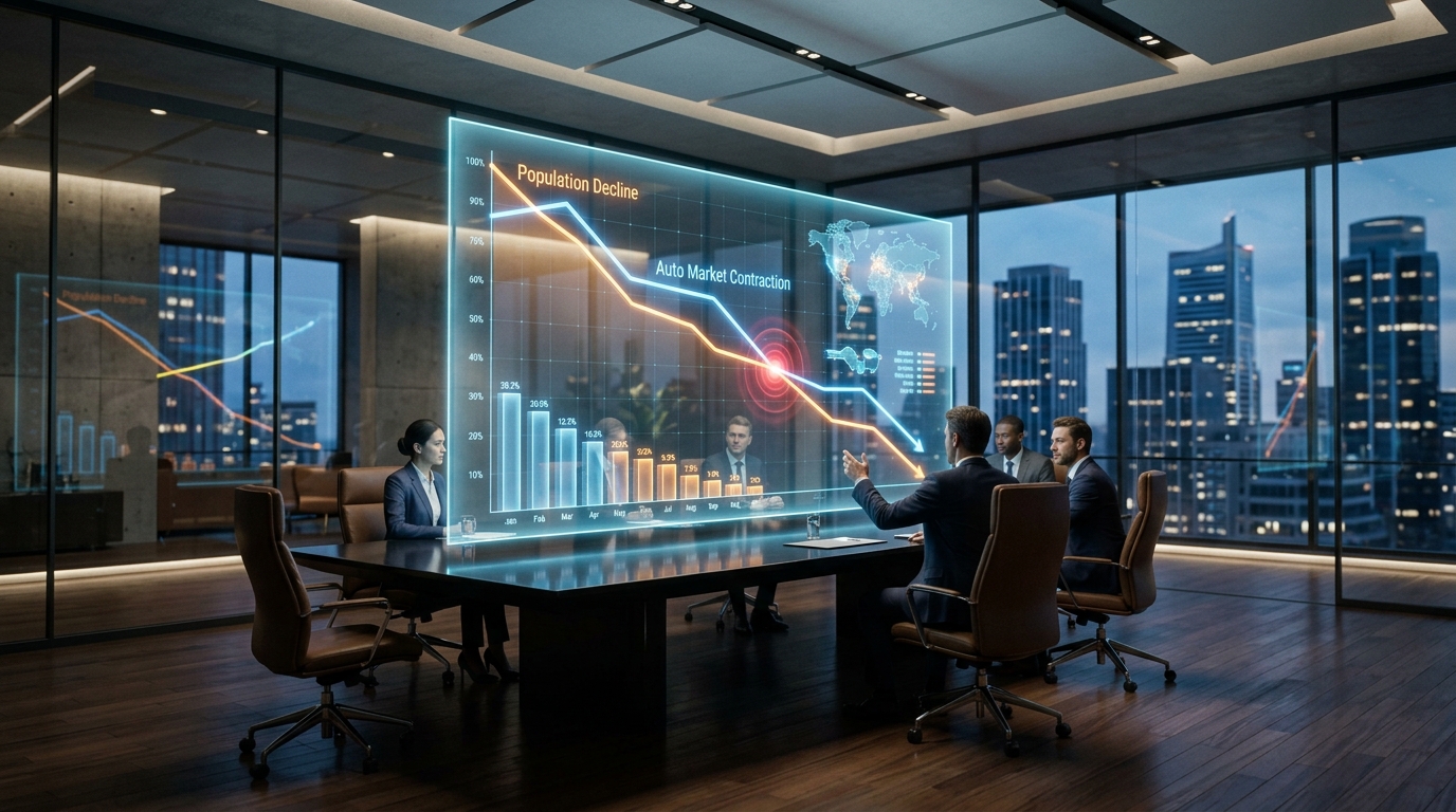 The 2040 Auto Market Contraction: Why Automakers Face a 2 Million Unit Collapse architectural analysis