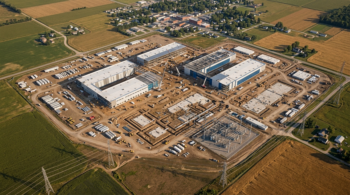Data Center Labor Boom: AI's $600 Billion Bet Is Reshaping Blue-Collar America architectural analysis