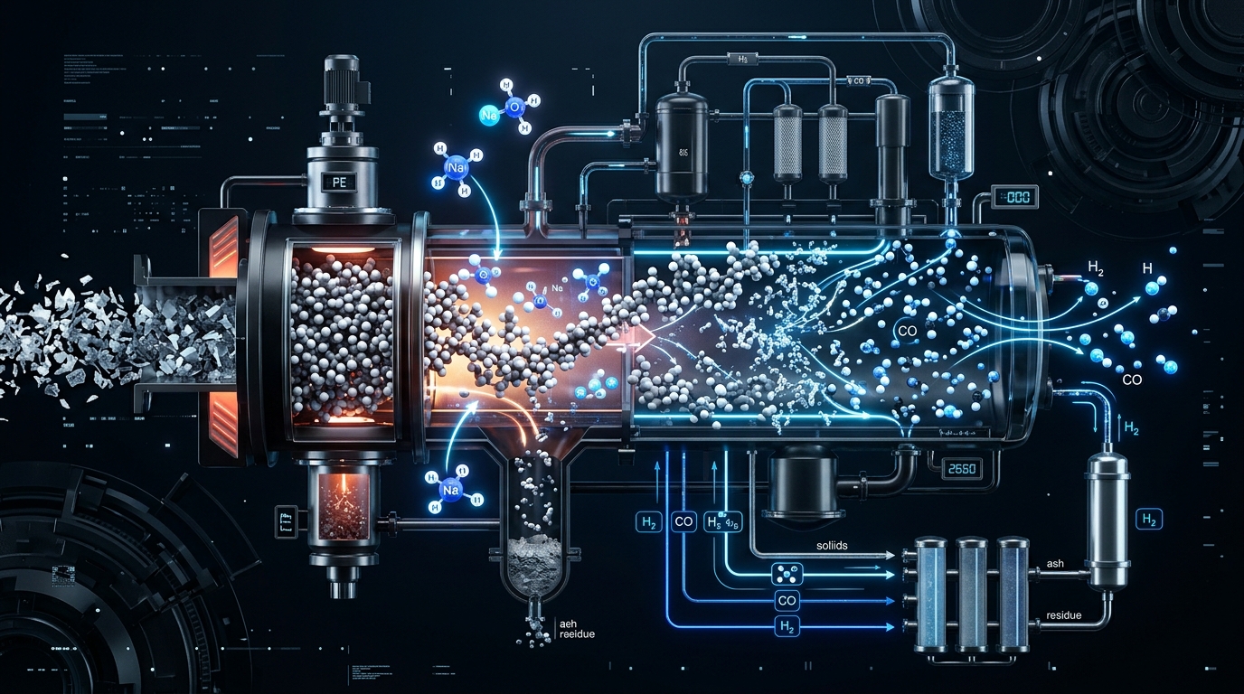 How Alkaline Thermal Treatment Turns Plastic Waste Into Clean Hydrogen architectural analysis