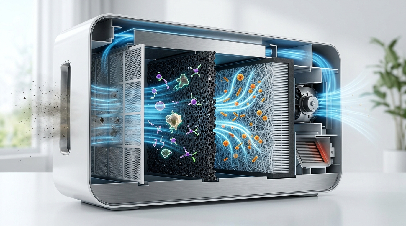 The Indoor Air Quality Crisis: Are Air Purifiers Actually Enough? architectural analysis